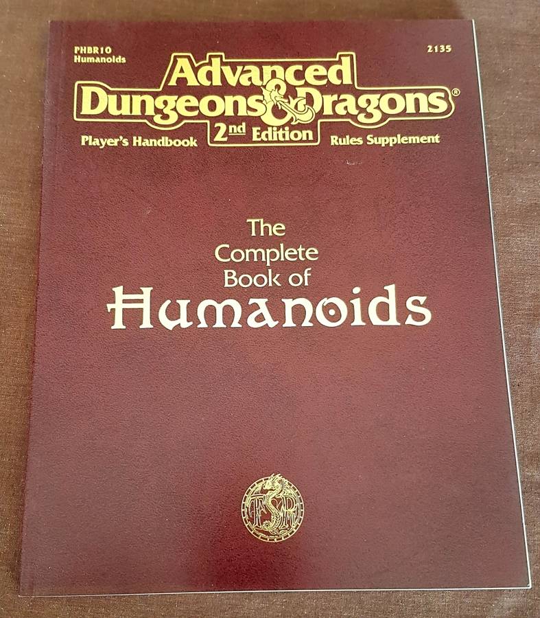The Complete Book of Humanoids Advanced Dungeons & Dragons