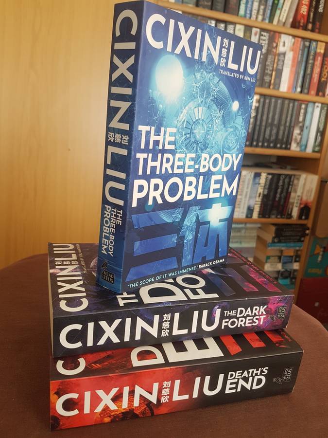 Remembrance of Earth's Past trilogy The Three-Body Problem, The Dark Forest, Death's End Liu Cixin