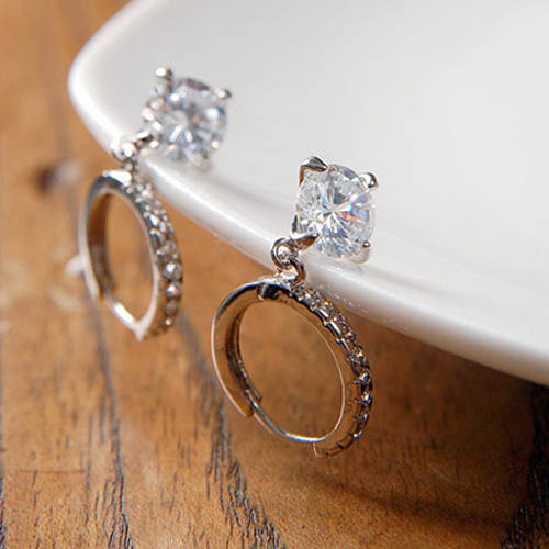 AUSTRIAN CRYSTAL DROP EAR RING