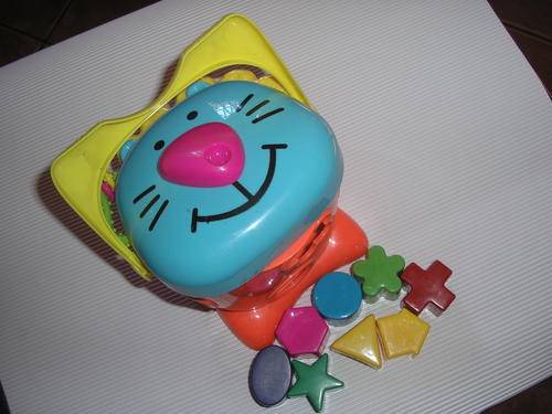 Baby bucket With Blocks