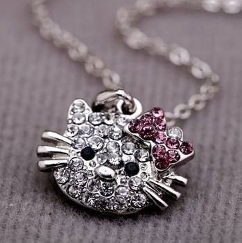 HELLO KITTY ALLOY KIDDIE NECKLACE