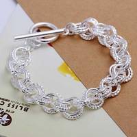 925 STERLING SILVER PL CHAIN BRACELET