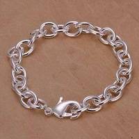 925 STERLING SILVER PL CHAIN BRACELET