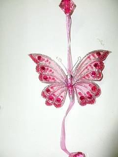 Princess Butterflies on ribbon  Windows, curtains and walls decor