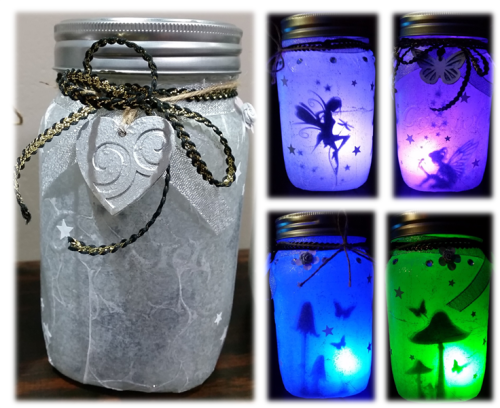 CONSOL LIGHT JARS: Mermaids