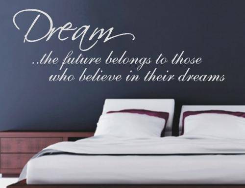 Vinyl Decals Wall Art Stickers - Dream Inspirational