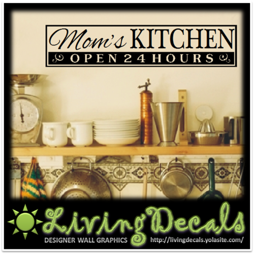 Vinyl Decals Wall Art Stickers - Mom's Kitchen