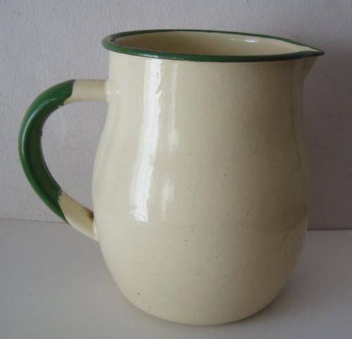 ENAMEL JUG