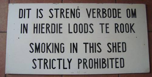 SAR/SAS GOODSHED SIGN