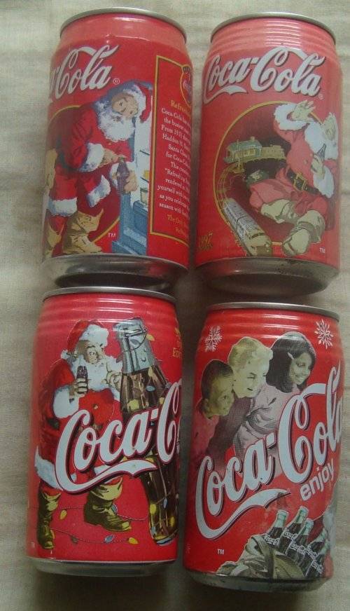 COCA COLA TINS