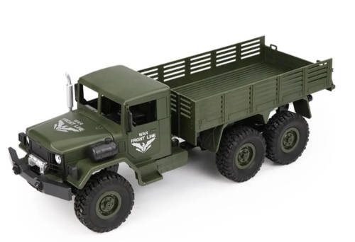JJRC Q63 Radio Control Militar truck 6WD With LED Light