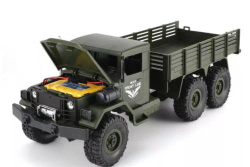 JJRC Q63 Radio Control Militar truck 6WD With LED Light