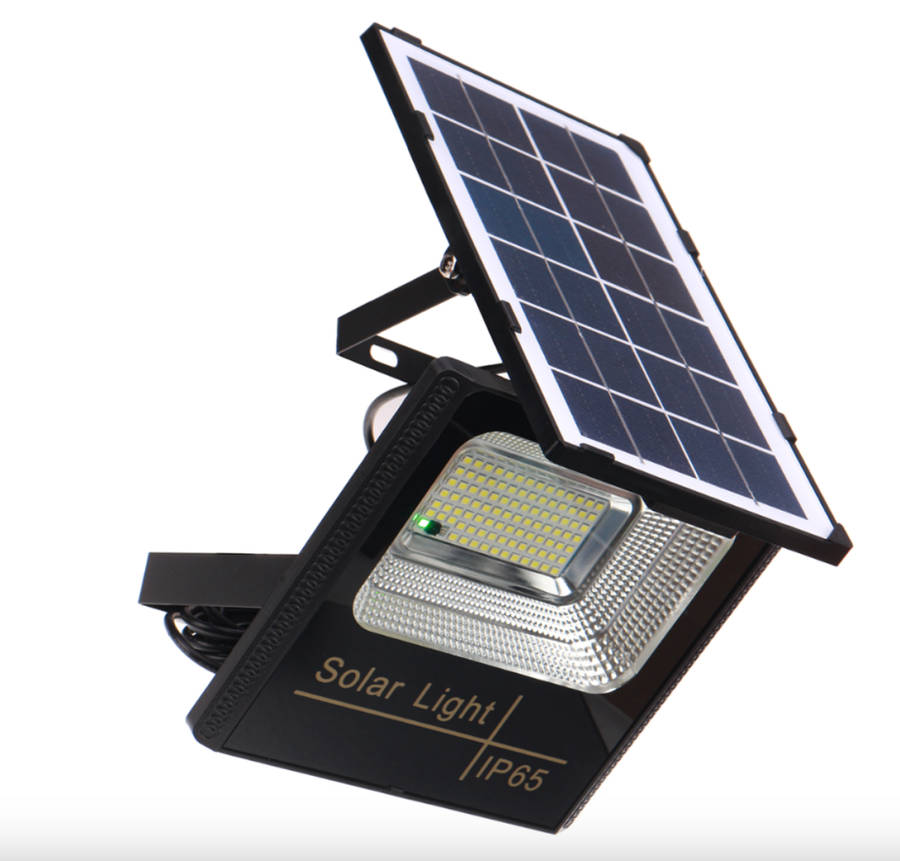 15w Solar LED Floodlight With Remote - gt15