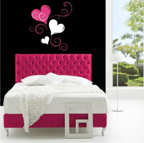 FREE SHIPPING! - Vinyl Decal - Hearts - Wall Art