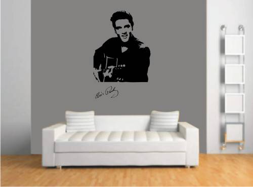 Vinyl Decal - Elvis Presley - Wall Art
