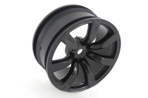 * 1/10 RC Car * 26mm * Set of 4 Rims * Tamiya/HPI * Black * Free Shipping! *