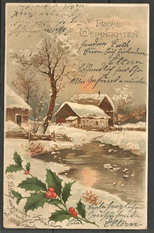 OLD GERMAN POSTCARD SENT TO TRANSKEI IN 1907