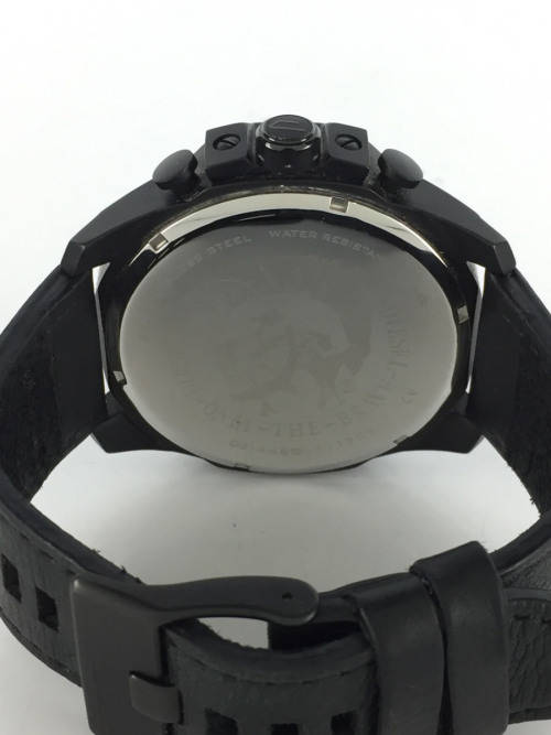 Diesel Mega Chief Analog Black Dial (Big Dial) Men's Watch - DZ4460
