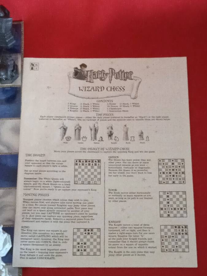 HARRY POTTER WIZARD CHESS BY MATTEL