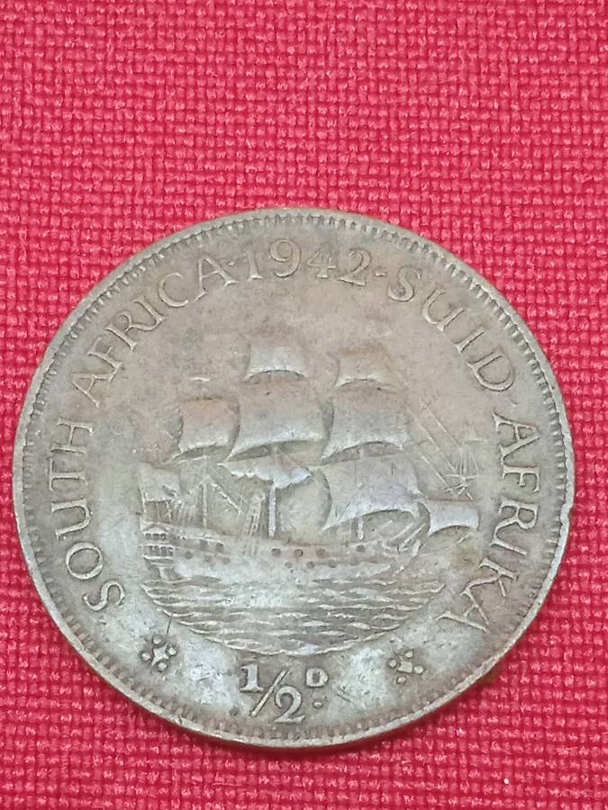 1942 HALF PENNY