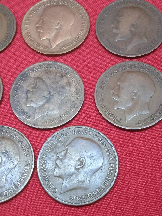 U.K PENNIES