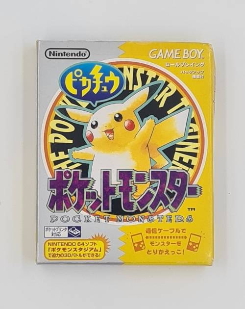 Pokemon Yellow for the Original Gameboy