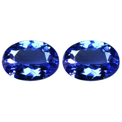 *** TANZANITE *** 1.66CT CERTIFIED TANZANITE PAIR