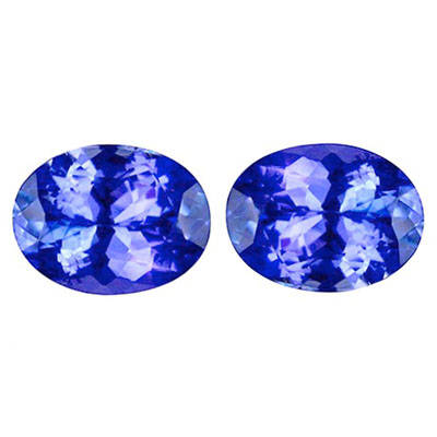 VIVID EXCEPTIONAL GISA CERTIFIED TANZANITE TANZANITE TANZANITE