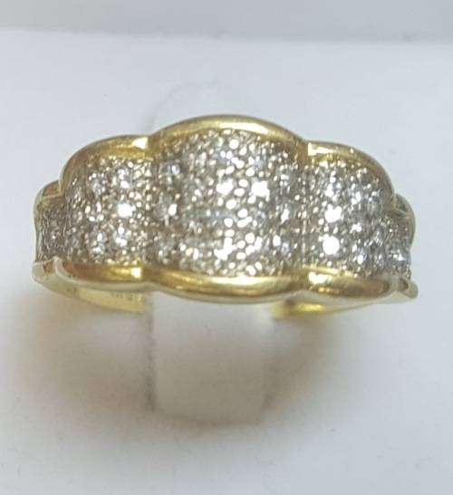 0.75CT DIAMOND 18CT GOLD RING