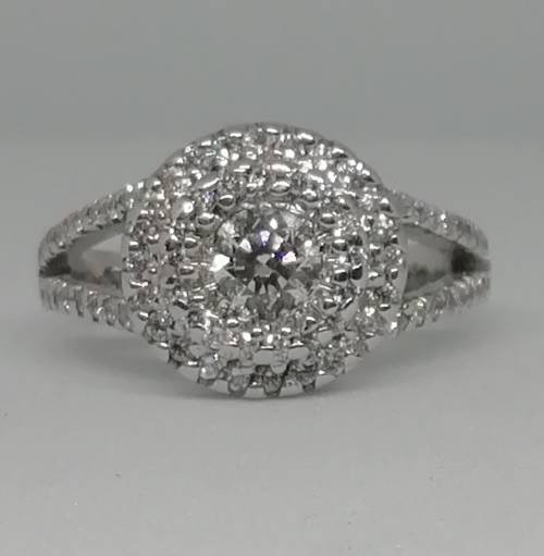 1.20Ct Diamond Ring, 18ct gold