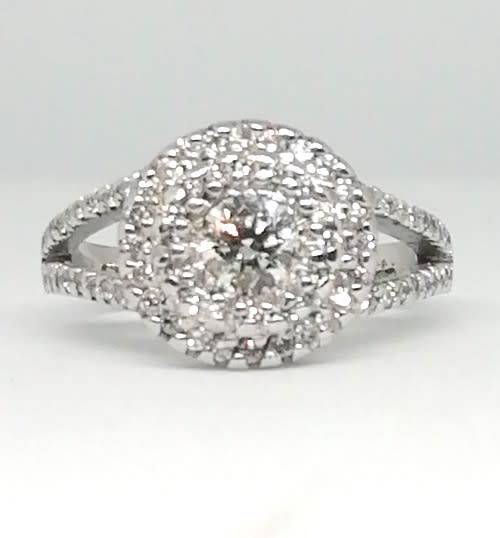 1.20Ct Diamond Ring, 18ct gold