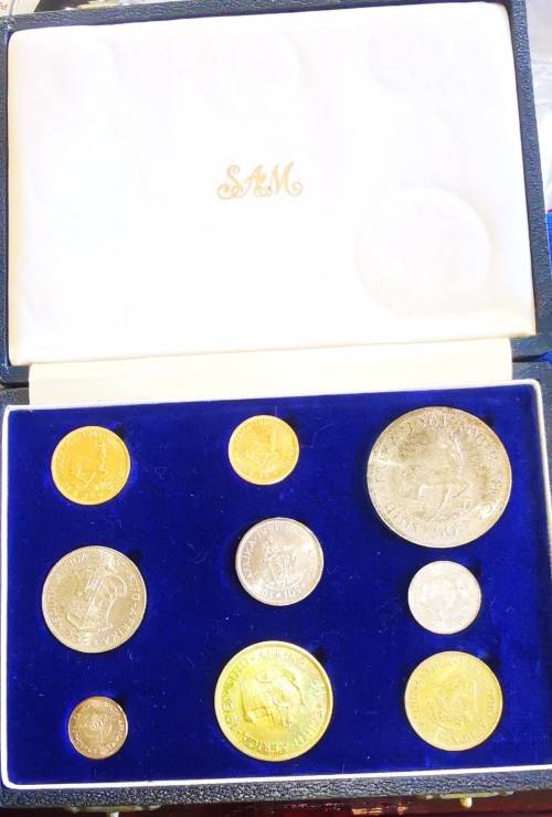 1961 Long proof set (Full set ! Gold coins included !)