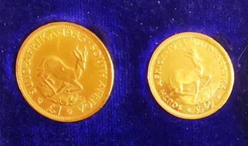 1953 Long proof set (Gold Pound and Gold Half Pound coins included)