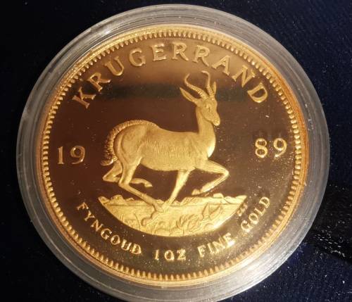 1 Oz Proof Krugerrand  1989