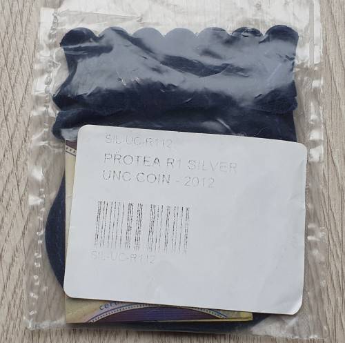 Protea Silver R1 2012 UNC (Sisulu`s)