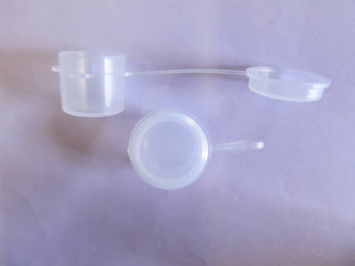 Container, Small Tub With Lid, ±8ml, Clear Plastic