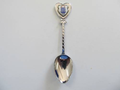 Spoon Tea Collectors Item Souvenir Eiland Silver Colour 90mm