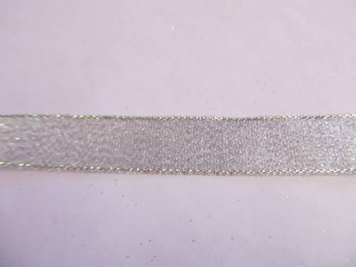 Ribbon And Lace, Ribbon Silver, 19mm Wide