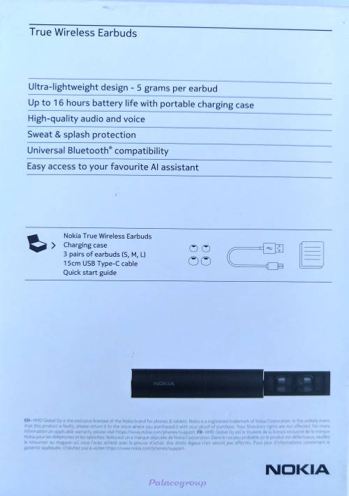 Nokia - True Wireless Earbuds - Universal Bluetooth Compatibility - 5 gr Per Earbud ........