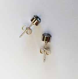 Ring Silver Stamped 925, Ring Size 17mm, Width 7mm, Pair Silver Chain Dangle Earrings, Stud Earrings