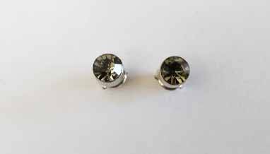 Ring Silver Stamped 925, Ring Size 17mm, Width 7mm, Pair Silver Chain Dangle Earrings, Stud Earrings