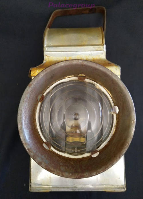 Vintage Signal Lantern Used By SAS / SAR, Lense And Burner In Good Condition, See Photos Below...