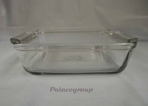 Anchor Ovenware Square Baking Dish - USA, Oven And Microwave Safe, Clear Glass, 200 x 200 x 55mm, 2l