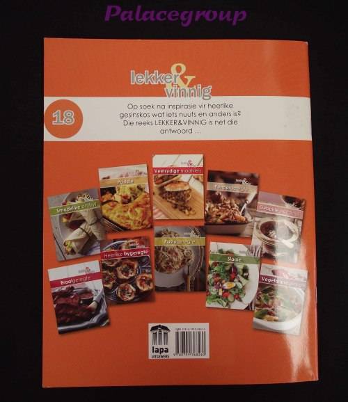 Lekker en Vinnig, Voorgeregte, Volkleur, 20 Resepte, Sagte Band, 48bl