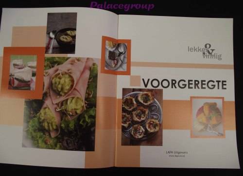 Lekker en Vinnig, Voorgeregte, Volkleur, 20 Resepte, Sagte Band, 48bl