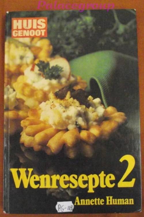Huisgenoot Wenresepte 2, Anette Human, Harde Band,  Resepte, 237bl, Volkleur