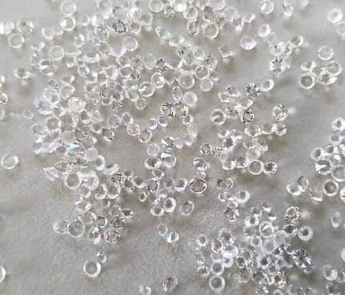 Rhinestones, Pointed, Clear, Mixed Sizes, ±50pc