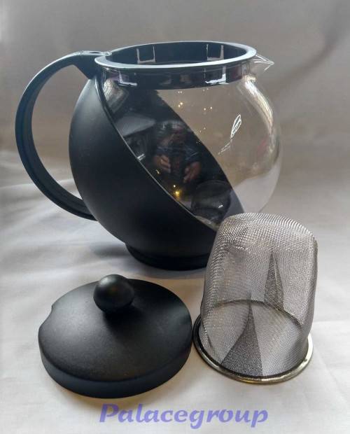 Coffee / Tea / Herbal Pot, Heat Resistant Glass, 1250ml (5 Cups), Not Been Used, See Photos Below