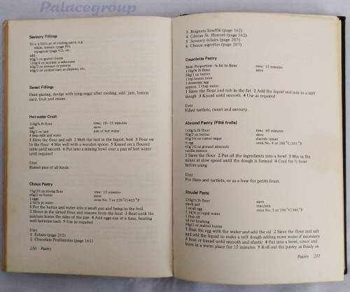 Step-By-Step Recipes For The Complete Cook, Jody Brown and Mollie Chitty, 343 Pages, Hardcover, 1971
