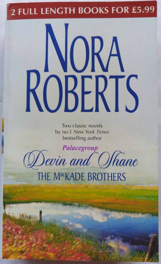 3 x Book Pack By Nora Roberts, New York Best Selling Author, A5, Paperback